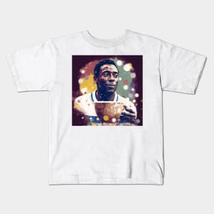 Pele holding the World Cup Kids T-Shirt